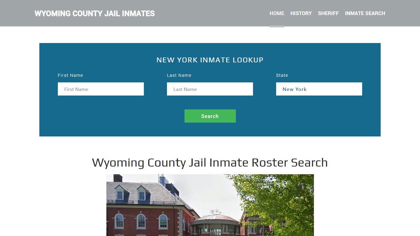 Wyoming County Jail Inmate Roster Lookup, Warsaw, NY